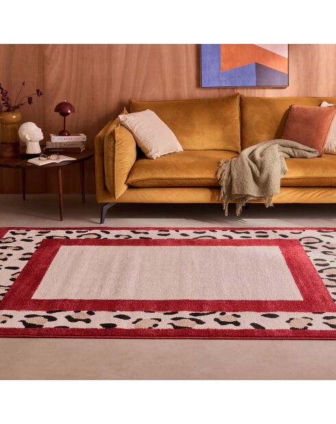 Leovah 521 rood tapijt - 120x160 cm