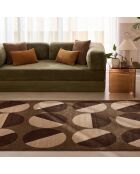 Tapis Santal 680 marron - 200x290 cm