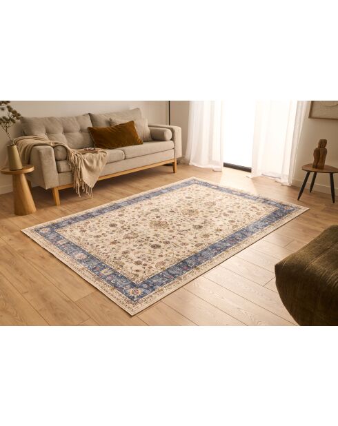 Ottoman 841 blauer Teppich - 120x160 cm