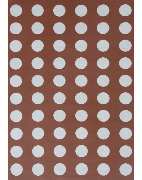 Tapis Riviera 705 marron - 200x285 cm