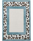 Leovah 521 blauer Teppich - 80x150 cm
