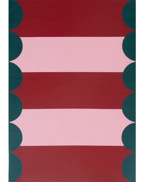 Tapis Azur 702 rouge - 200x285 cm