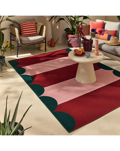 Tapis Azur 702 rouge - 200x285 cm