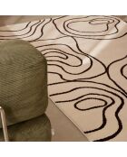 Tapis Santal 684 crème - 100x150 cm