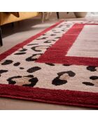 Leovah 521 rood tapijt - 80x150 cm