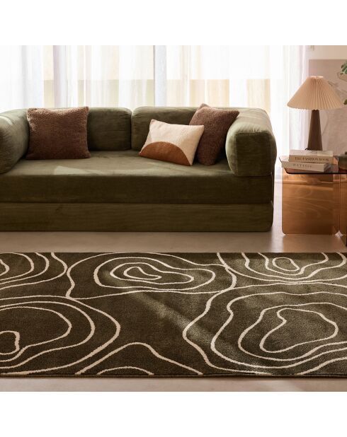 Sandal 684 grüner Teppich - 100x150 cm