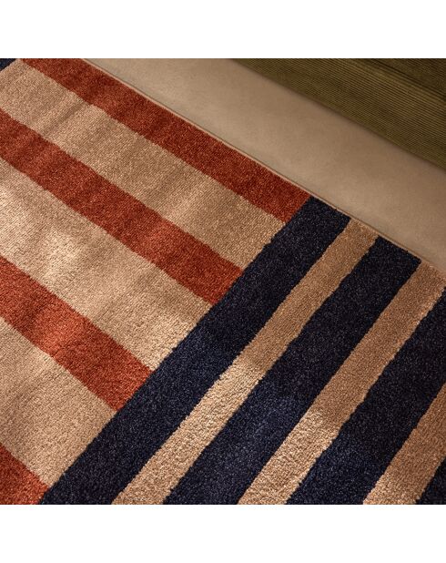 Sandelhouten vloerkleed 6682 blauw - 200x290 cm