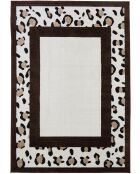 Tapis Leovah 521 marron - 80x150 cm