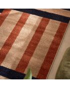 Sandal 682 blauer Teppich - 100x150 cm