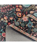 Ottoman 842 schwarzer Teppich - 240x340 cm
