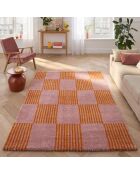 Alfombra Groovy 386 naranja - 240x340 cm