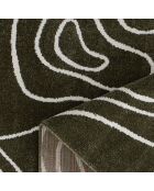 Sandalwood 684 grüner Teppich - 150x220 cm