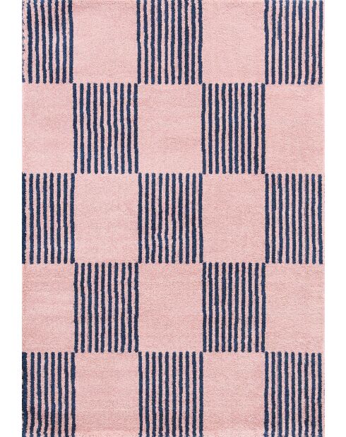 Tapis Groovy 386 bleu - 240x340 cm