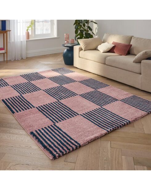 Tapis Groovy 386 bleu - 240x340 cm
