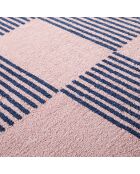 Tapis Groovy 386 bleu - 240x340 cm