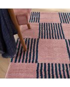 Tapis Groovy 386 bleu - 240x340 cm