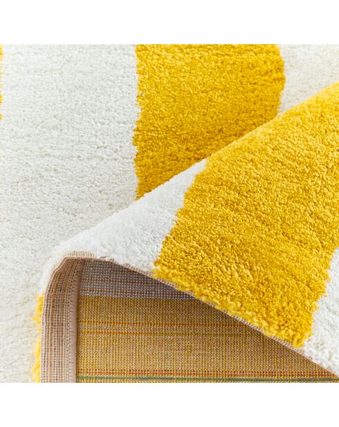 Tapis Groovy 390 jaune - 160x230 cm