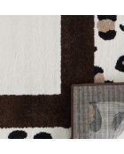 Tapis Leovah 521 marron - 200x290 cm