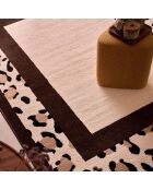 Tapis Leovah 521 marron - 200x290 cm