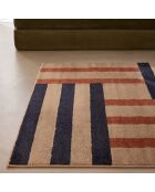 Sandal 682 blauer Teppich - 150x220 cm