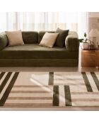Sandal 682 grüner Teppich - 100x150 cm