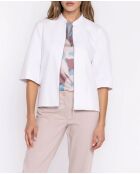 Veste en jean ample blanche