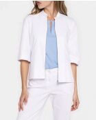 Veste en jean ample blanche