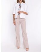 Veste en jean ample blanche