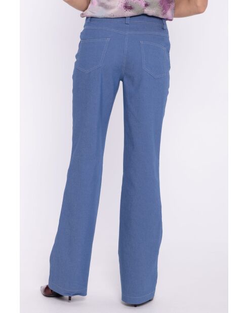 Pantalon en denim bootcut - denim bleu