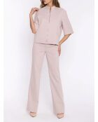 Pantalon en jean bootcut beige