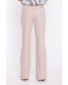 Pantalon en jean bootcut beige