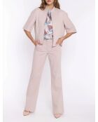 Pantalon en jean bootcut beige
