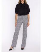 Pantalon à jambes larges en pepito