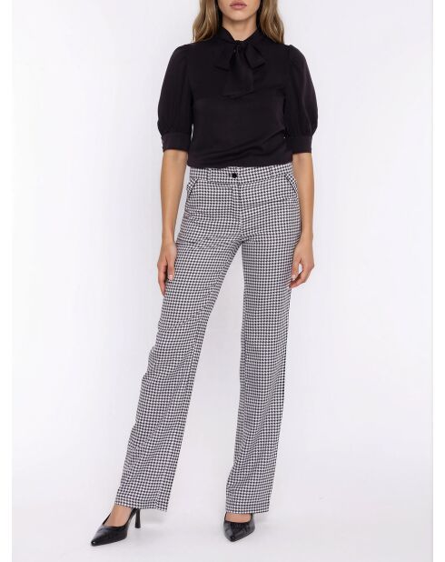 Pantalon à jambes larges en pepito