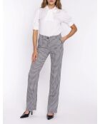 Pantalon à jambes larges en pepito