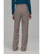 Pantalon pepito droit à plis marqués