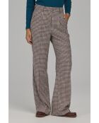 Pantalon pepito droit à plis marqués