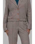 Pantalon pepito droit à plis marqués