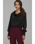 Pantalon bordeaux à boutons brandebourg coupe classique
