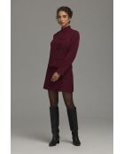 Blazer bordeaux con chiusura Brandeburgo