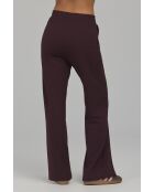 Pantalon de jogging prune
