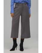 Graue, weit geschnittene Hose