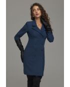 Robe colbat blazer croisée