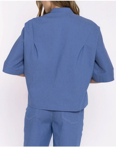 Veste en jean ample - denim bleu