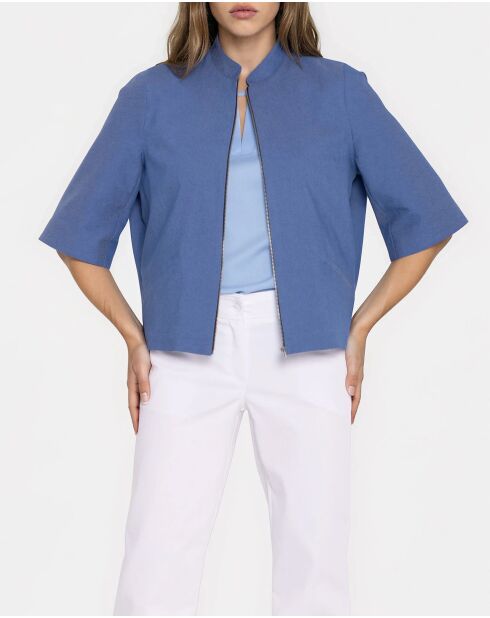 Veste en jean ample - denim bleu