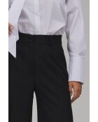 Pantalon noir large court