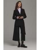 Pantalon noir large court