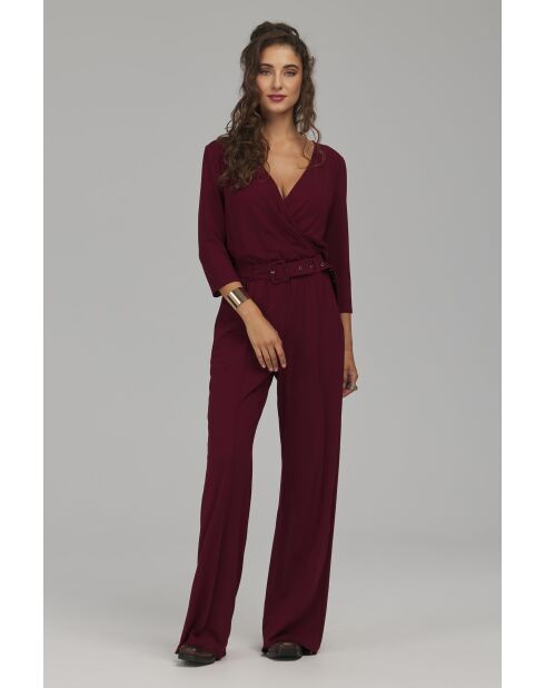 Combinaison bordeaux portefeuille