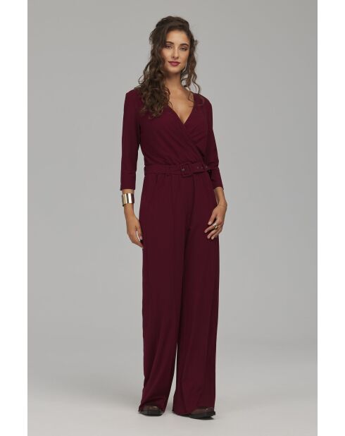 Combinaison bordeaux portefeuille