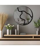 Specchio decorativo affumicato - 48x48 cm